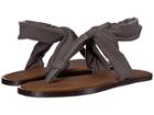 Sanuk Yoga Sling Ella Lx (charcoal) Women's Sandals