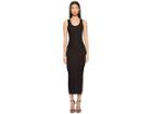 Versace Jeans Couture Tank Midi Dress (nero) Women's Dress