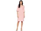 Splendid Heavy Slub Ruffle Sleeve Dress (vintage Cactus Flower) Women's Dress