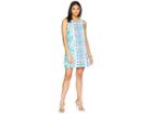 Lilly Pulitzer Jackie Shift Dress (light Lilac Its Impawsible Engineered Woven) Women's Dress