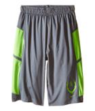 Nike Kids Football Gear Up Shorts (little Kids/big Kids) (cool Grey/action Green/action Green) Boy's Shorts