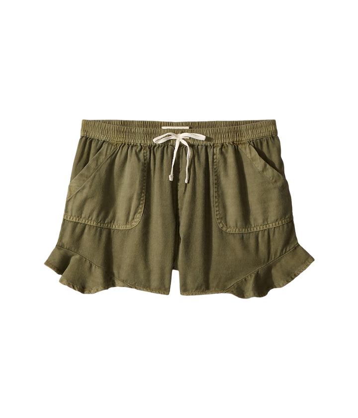 Billabong Kids Mad For Summer Shorts (little Kids/big Kids) (seagrass) Girl's Shorts