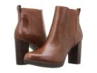 Clarks Elipsa Dee (dark Tan Leather) Women's  Boots