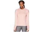Nike Element Crew Top (rust Pink/heather) Women's Long Sleeve Pullover