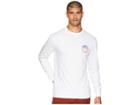 Quiksilver Shook Up Long Sleeve Tee (white) Men's Long Sleeve Pullover