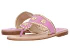 Jack Rogers Miss Hollis (little Kid/big Kid) (lavpink/gold) Women's Shoes