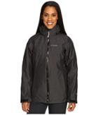 Columbia Whirlibirdtm Interchange Jacket (black Cross-dye) Women's Coat