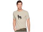 Prana Wolf Pack Journeyman Tee (dark Khaki Heather) Men's T Shirt