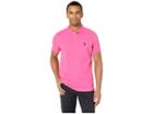 U.s. Polo Assn. Solid Cotton Pique Polo With Small Pony (watermelon Beach) Men's Short Sleeve Knit