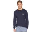 Volcom Dooby Tron Long Sleeve Tee (navy) Men's T Shirt