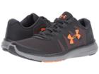 Under Armour Kids Ua Bgs Micro G Fuel Rn 2 (big Kid) (stealth Gray/blaze Orange) Boys Shoes