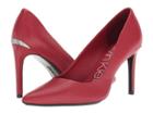 Calvin Klein Ronna (crimson Red Nappa) High Heels