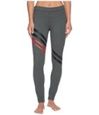 Under Armour Favorite Leggings-engineered (carbon Heather/black) Women's Casual Pants