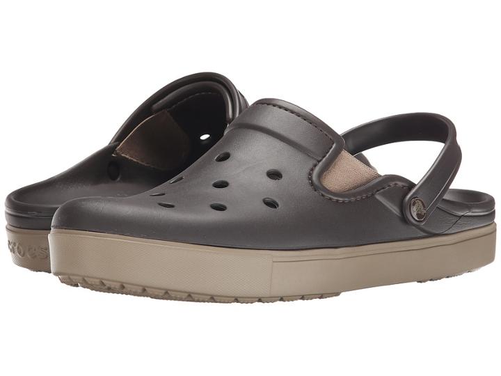 Crocs Citilane Clog (espresso/khaki) Clog Shoes