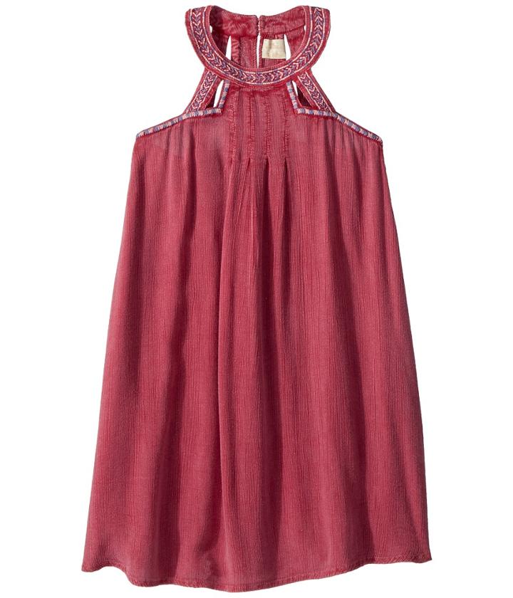 O'neill Kids Leighton Dress (big Kids) (magenta Haze) Girl's Dress