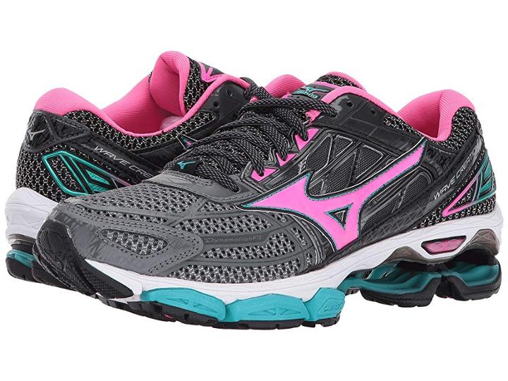 Mizuno Wave Creation 19 (castlerock/pink Glow/black) Women's Running Shoes
