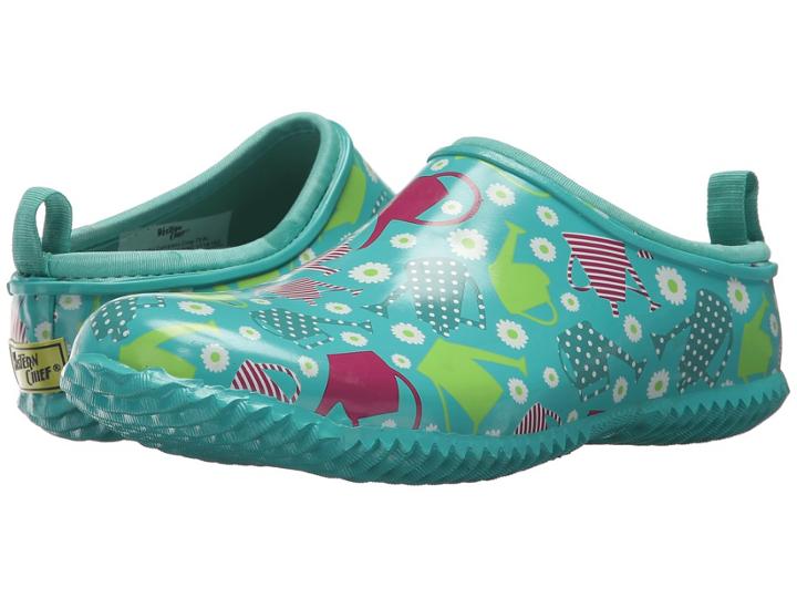 Western Chief Colorful Canister Clog (teal) Women's Clog Shoes