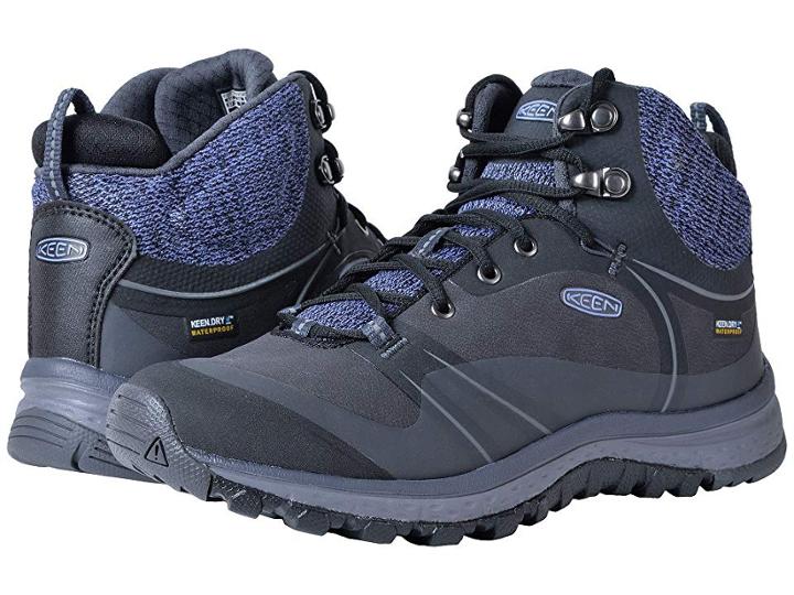 Keen Terradora Pulse Mid Waterproof (black/magnet) Women's Waterproof Boots