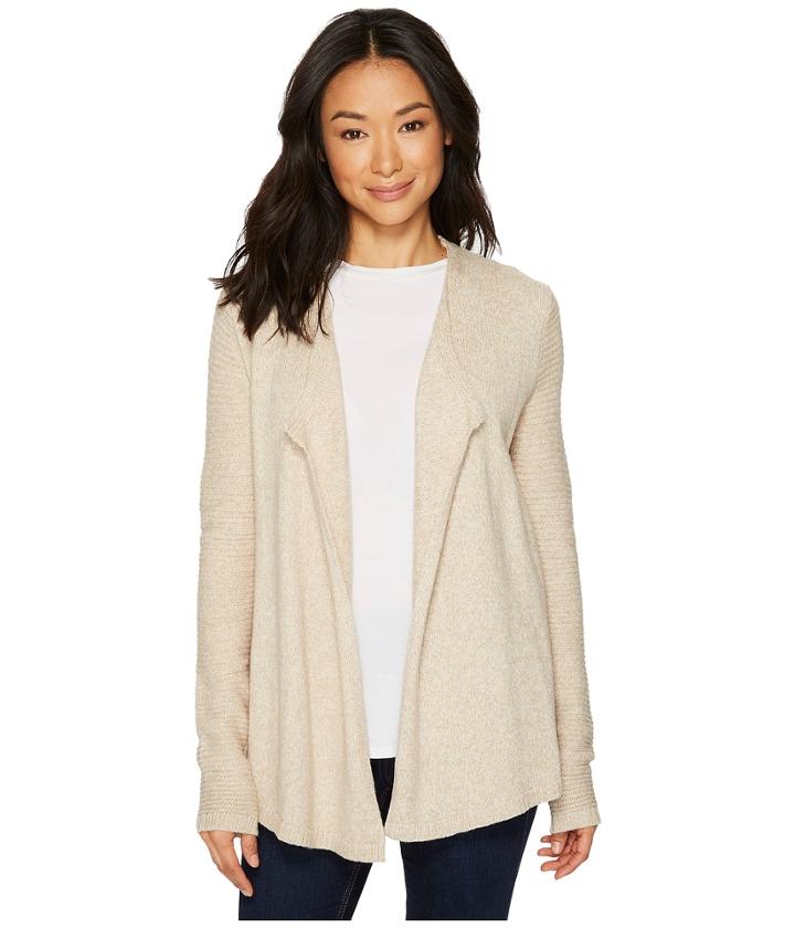 Life Is Good Wander Free Sweater (heather Mocha) Women's Sweater