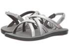 Olukai Kids Kalapu (toddler/little Kid/big Kid) (silver/pale Grey) Girls Shoes