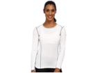 Hot Chillys Mtf 4000 Scoop Top (white) Women's Long Sleeve Pullover