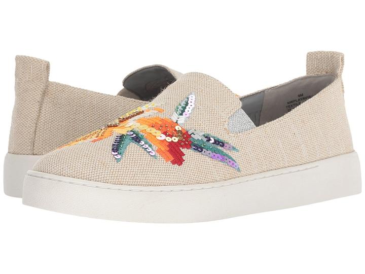 Nine West Playavista (natural/silver Fabric) Women's Shoes