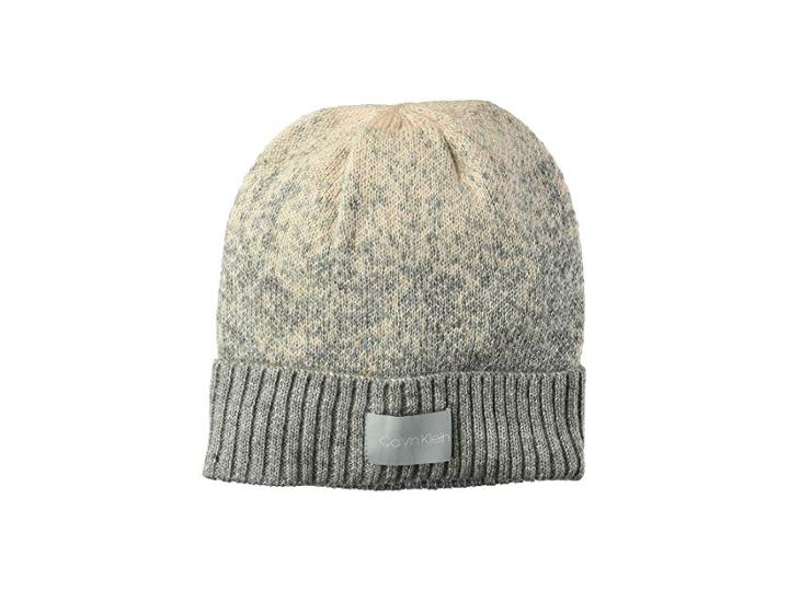 Calvin Klein Lurex Ombre Beanie (petal) Beanies