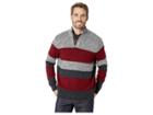 Chaps Cotton-button Mock Sweater (red Twist Multi) Men's Sweater
