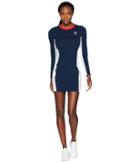 Reebok Activchill Dress (collegiate Navy/fierce Gold) Women's Dress