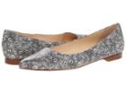 Cole Haan Magnolia Skimmer (black/white Lizard Print) Women's Flat Shoes