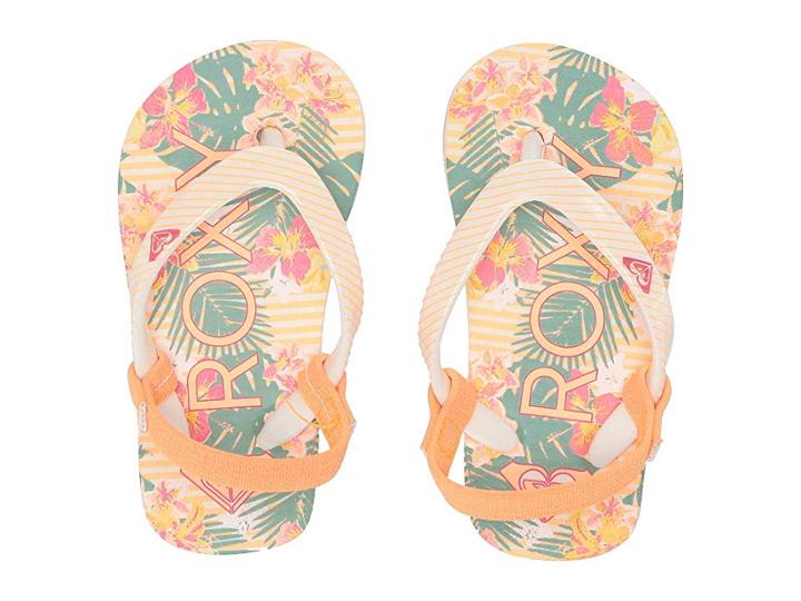 Roxy Kids Pebbles Vi (toddler) (peach Parfait) Girls Shoes