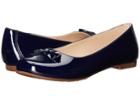Elephantito Mimi Flat (toddler/little Kid/big Kid) (patent Blue) Girls Shoes