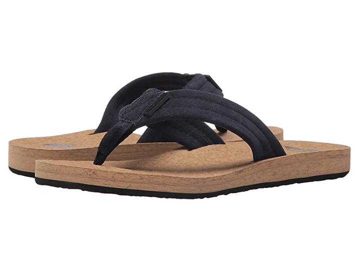 Quiksilver Carver Cork (blue/brown/blue) Men's Sandals