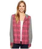 The North Face Campground Shacket (petticoat Pink) Women's Sweatshirt
