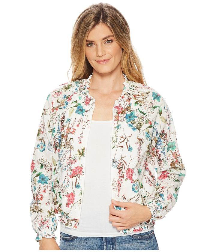 Sanctuary In Bloom Zip-up Jacket (cheerful Nature) Women's Coat