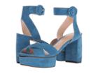 Stuart Weitzman Carmina (aegean Blue Seda Suede) Women's Shoes