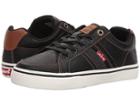 Levi's(r) Kids Turner Nappa (toddler/little Kid/big Kid) (black/tan) Boys Shoes