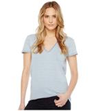Joe's Jeans Sienna V- Neck Tee (medium Stonewash) Women's T Shirt