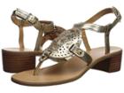 Jack Rogers Gretchen Heeled Sandal (platinum) High Heels