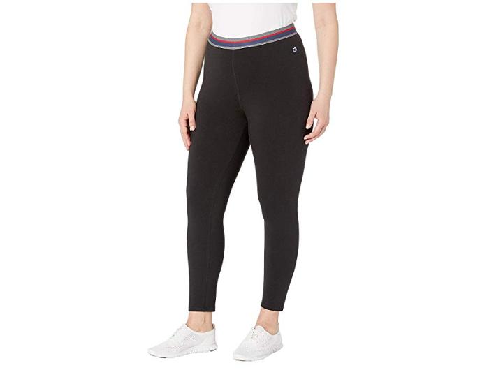 Champion Plus Authentic 7/8 Tights (black) Women's Casual Pants