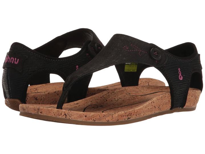 Ahnu Serena Cork (black) Women's Shoes