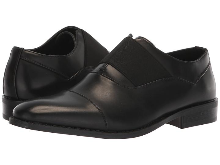 Kenneth Cole Unlisted Half Elastic (black) Men's Shoes