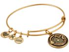 Alex And Ani Ouroboros Bracelet (rafaelian Gold) Bracelet