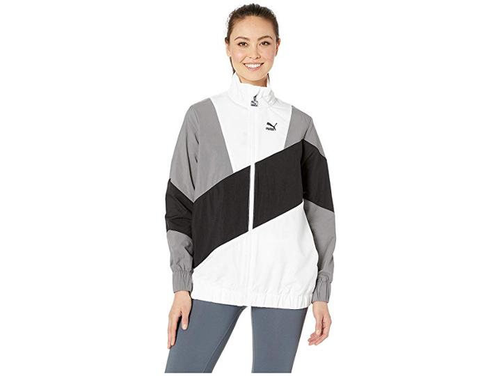 Puma Galaxy Wind Jacket (puma White/smoked Pearl) Women's Coat