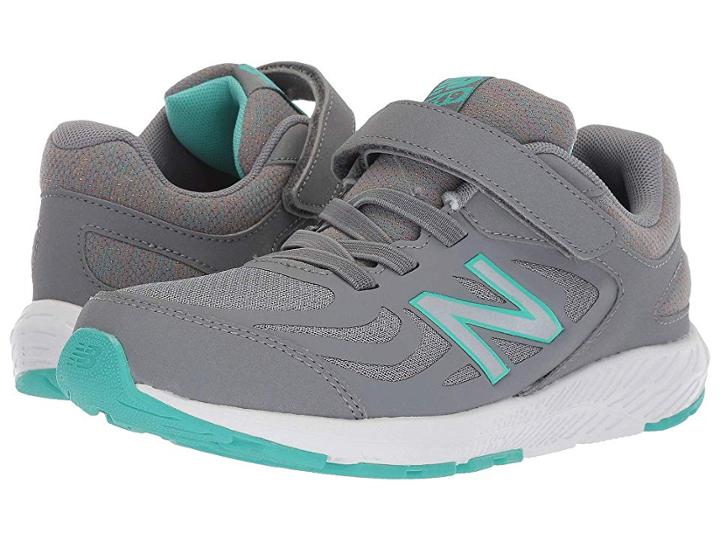 New Balance Kids Kv519v1y (little Kid/big Kid) (gunmetal/aquarius) Girls Shoes