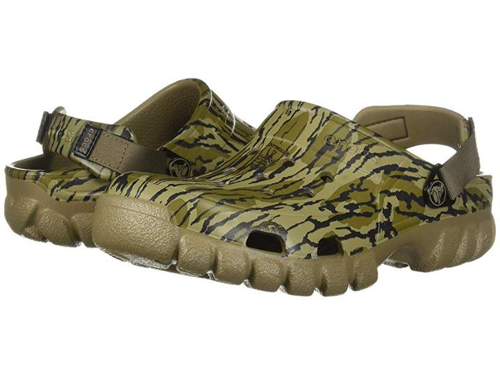 Crocs Off Road Sport Mossyoak Bottom Clog (khaki) Shoes
