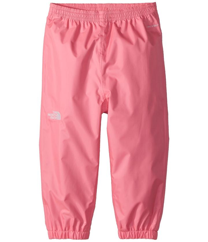 The North Face Kids Tailout Rain Pants (infant) (gem Pink/tnf White) Kid's Casual Pants