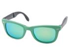 Ray-ban Rb4105 Wayfarer Folding 50mm (green) Plastic Frame Fashion Sunglasses