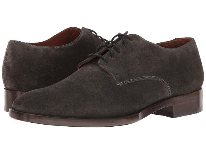 Frye Westley Oxford (charcoal Soft Oiled Suede) Men's Shoes