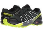 Salomon Speedcross 4 Gtx (darkest Spruce/black/acid Lime) Men's Shoes